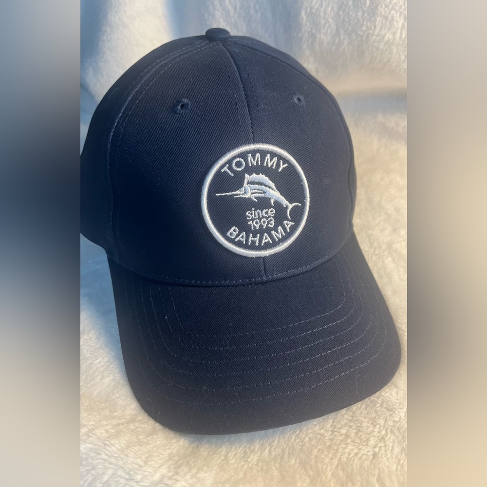 Tommy Bahama circle logo strap back baseball cap